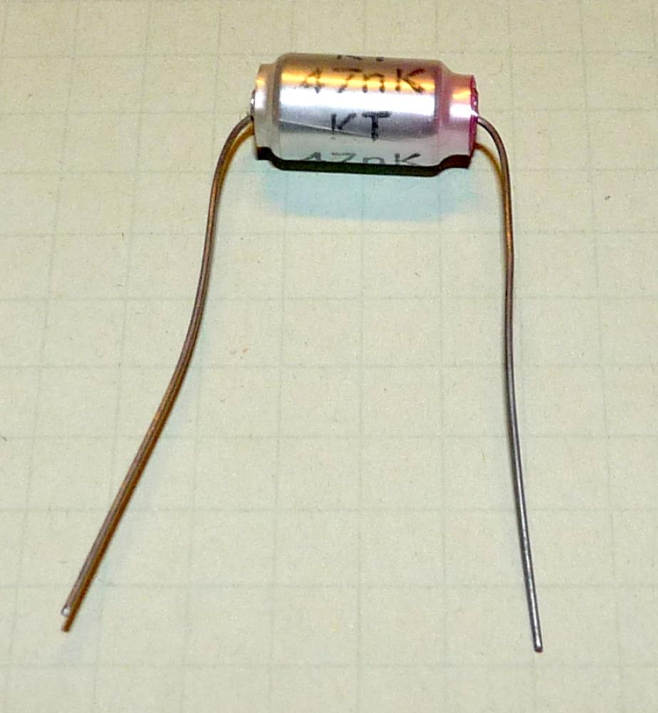 Kondensator 47nF, 160V, 10%, axial