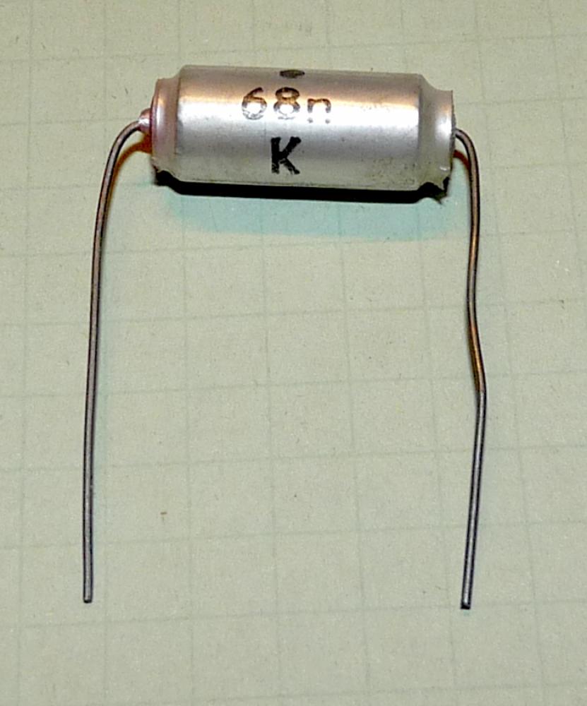 Kondensator 68nF, 160V, 10%, axial