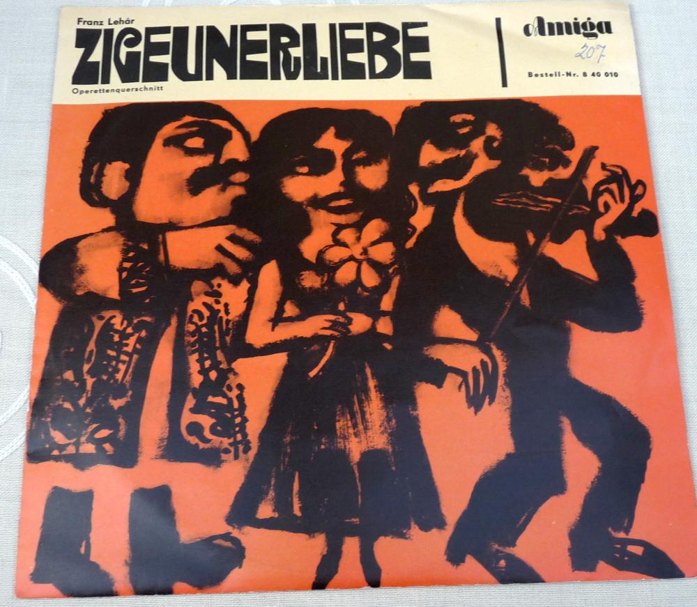 Operettenquerschnitt Zigeunerliebe, DDR, 1965, Amiga, 840010