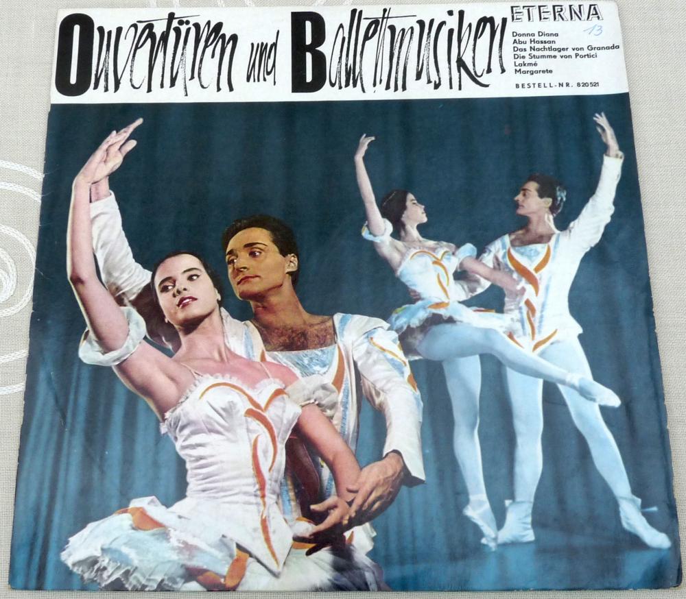 Eterna, 820521, Overtüren und Ballettmusiken, DDR, (1966)