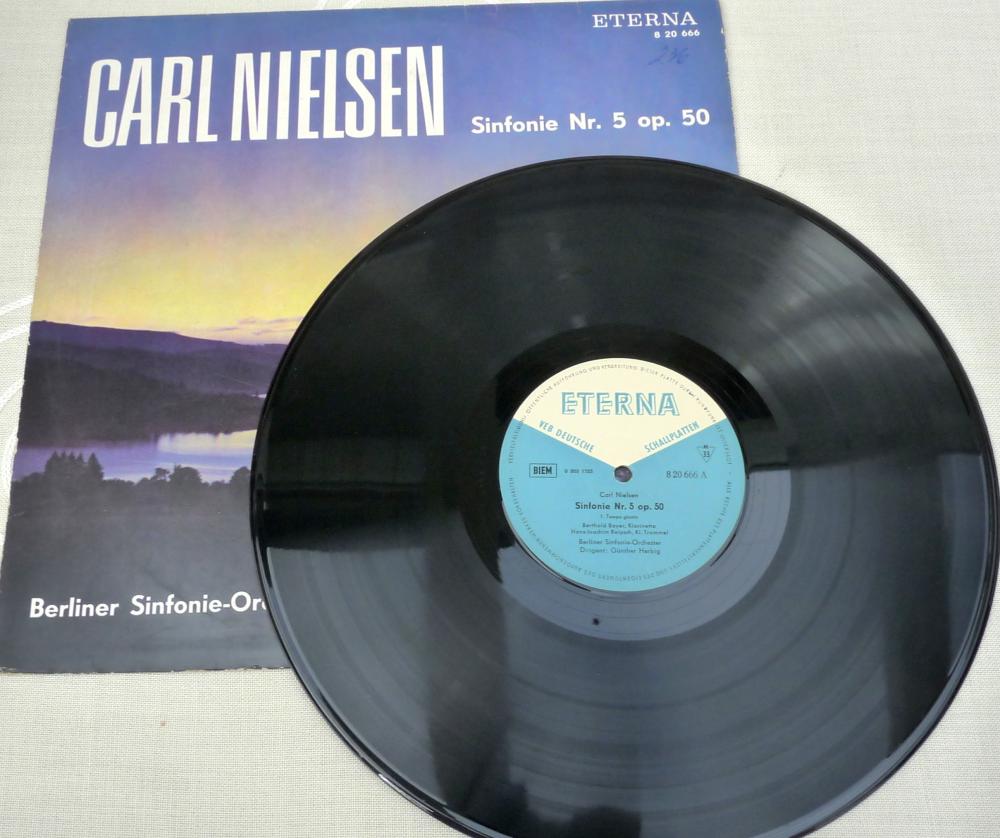 Eterna, 820666, Berliner Sinfonie-Orchester - Carl Nielsen, 1967