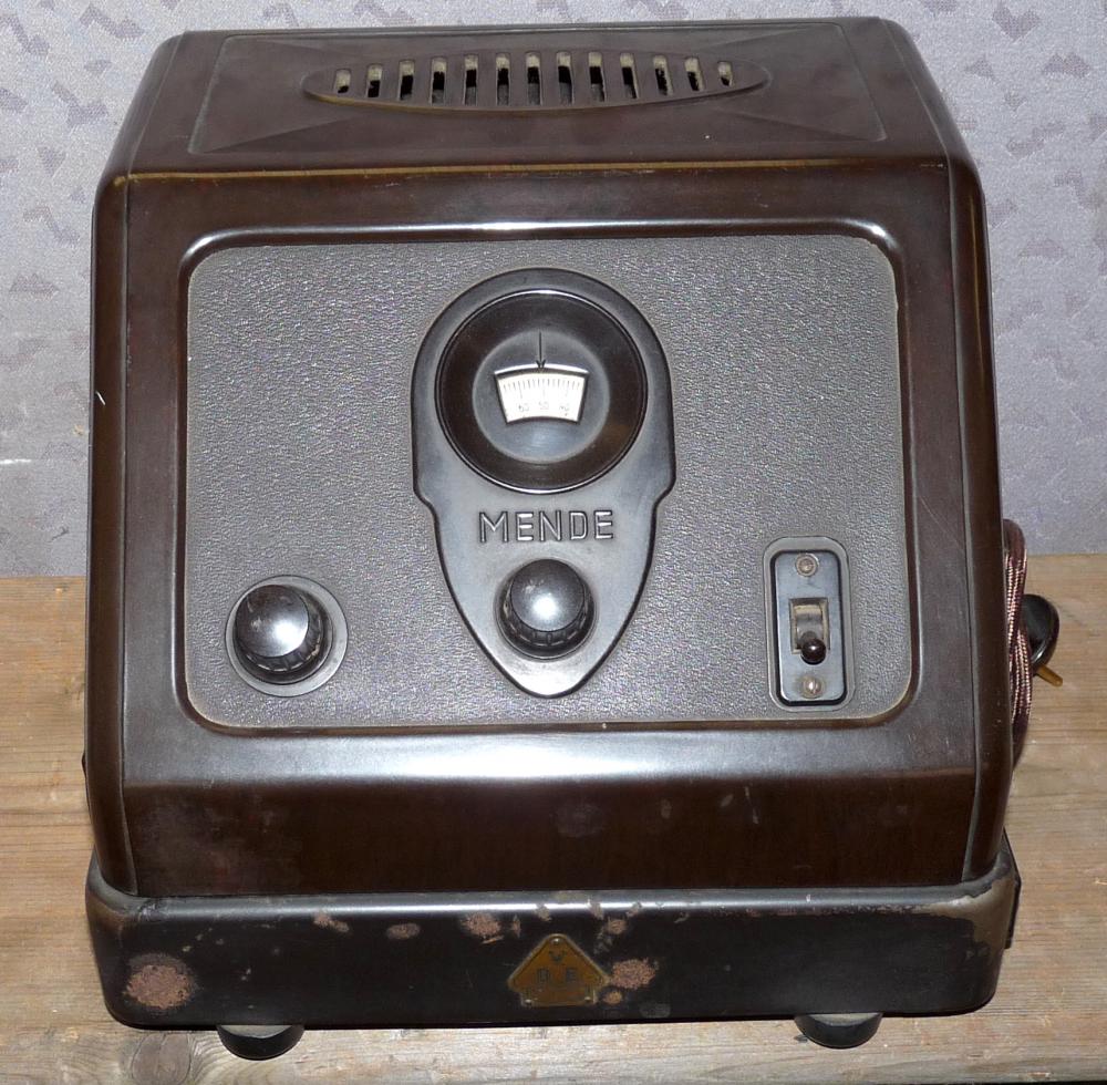 Mende - 38 N, Röhrenradio ohne Lautsprecher, 1930