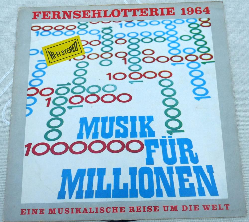 Philips, 111357Y, Musik für Millionen, Fernsehlotterie 1964