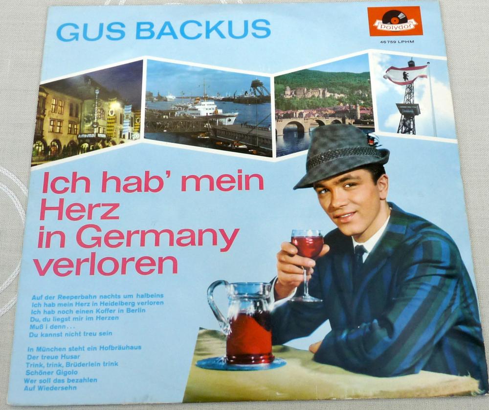 Polydor, 46759, Gus Backus - Ich hab mein Herz in Deutschland verloren