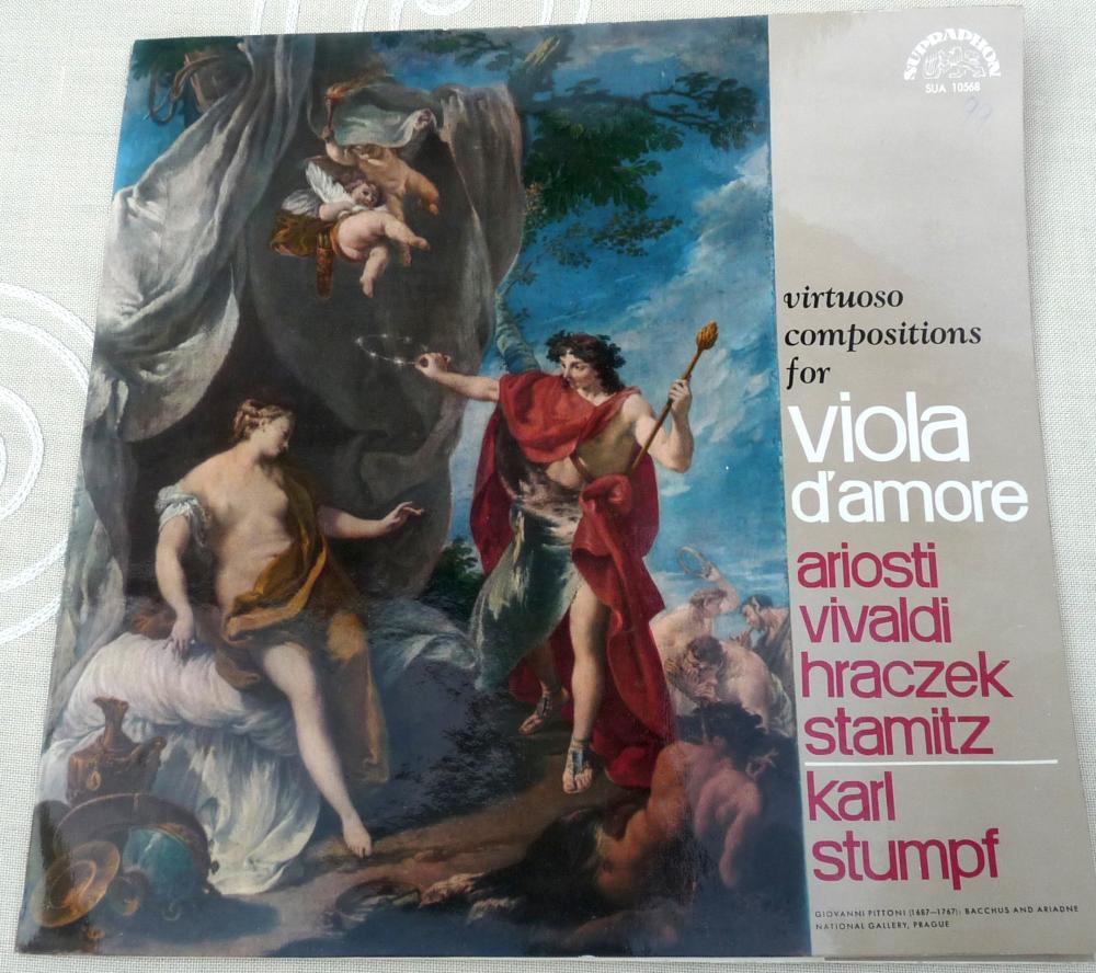 Supraphon, 10568, Karl Stumpf - Ariosti, Vivaldi u.a., CSSR, 1964