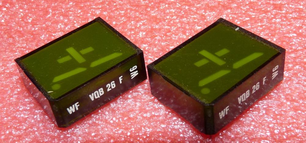 VQB 26 F, Lichtschachtanzeige +/1, grün